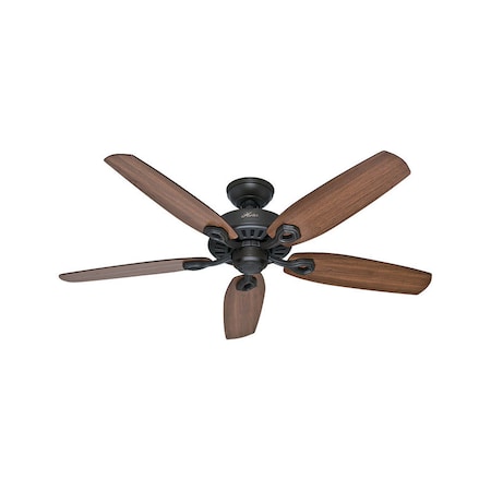 Hunter Hunter Builder 52 in. New Bronze Brown Indoor Ceiling Fan 53242
